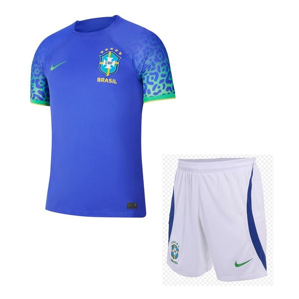 Camiseta Brasil 2ª Niño 2022-2023